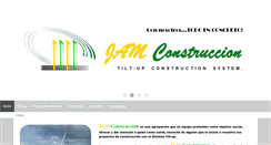 Desktop Screenshot of jamconstruccion.com
